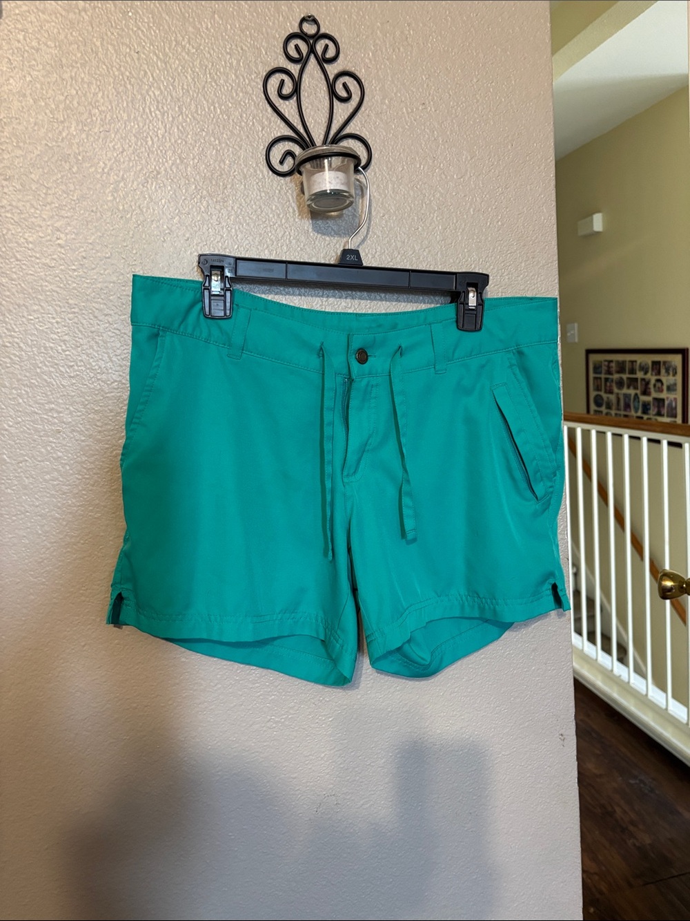 Magellan Outdoors Teal Athletic Drawstring Shorts